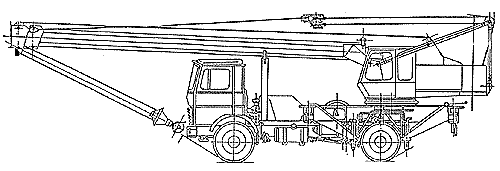 Автокран СМК-14